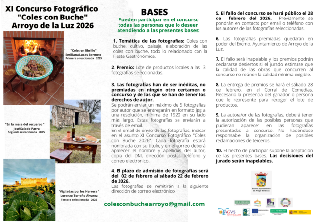 XI Concuso Fotográfico 2026. Coles con Buche (1)